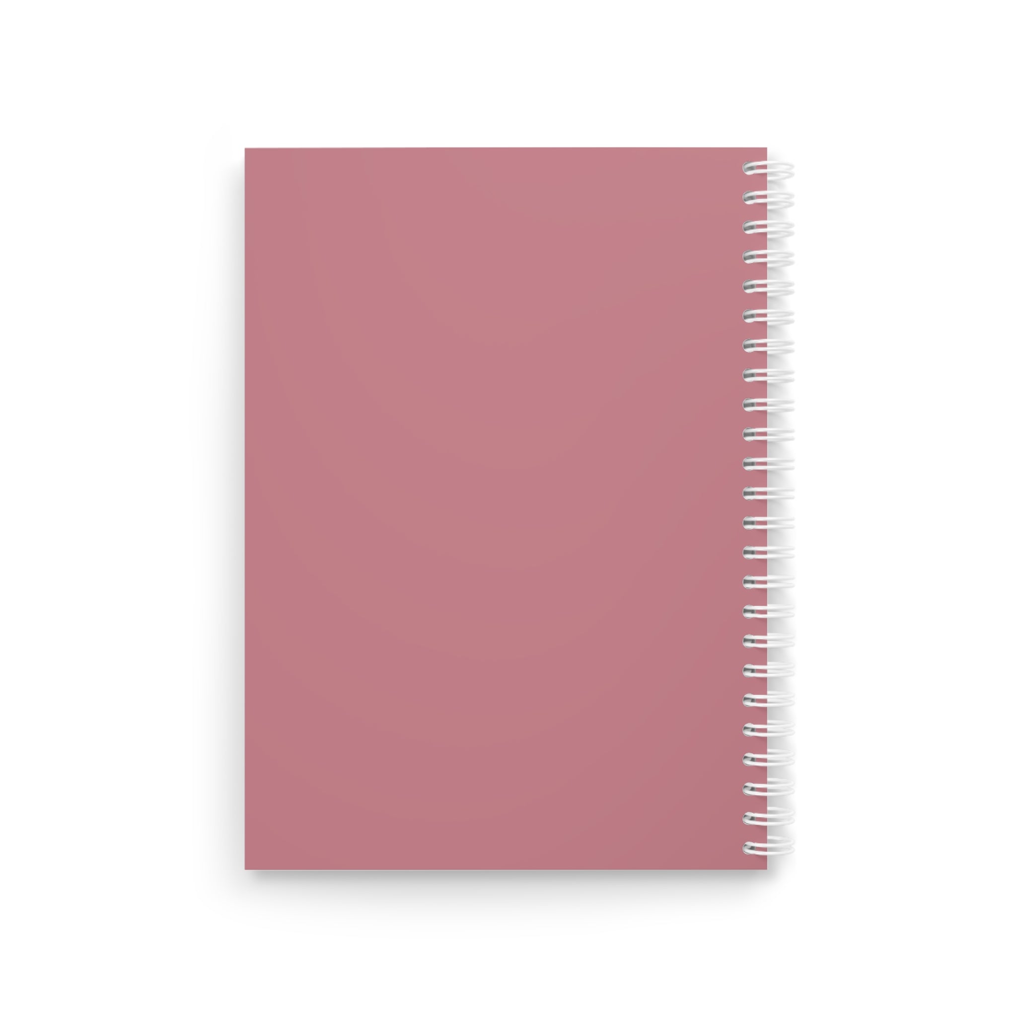 Pink Pastel Girl Spiral Notebook — Cute Kawaii Portrait Journal for Teens & Fans